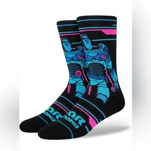 Stance Pixar Buzz Lightyear Star Command Kids Crew Casual Socks